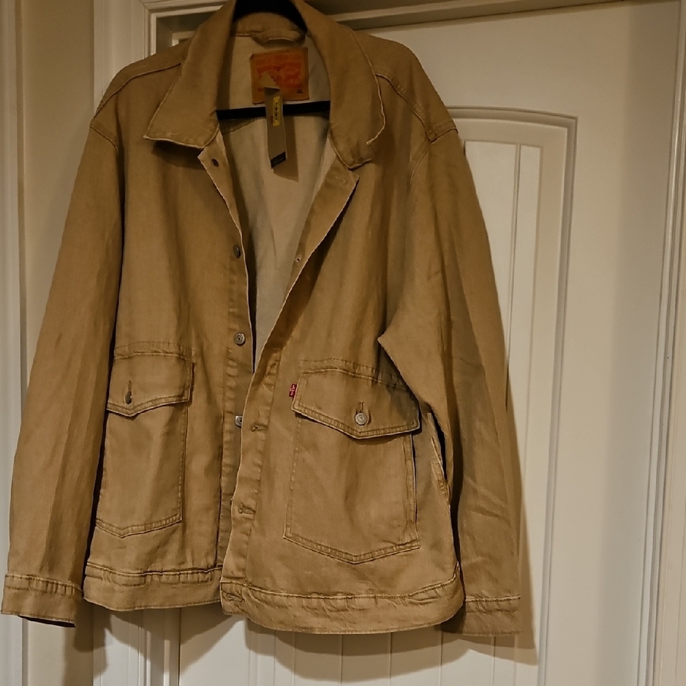 Levi's Tan Military Field Jacket